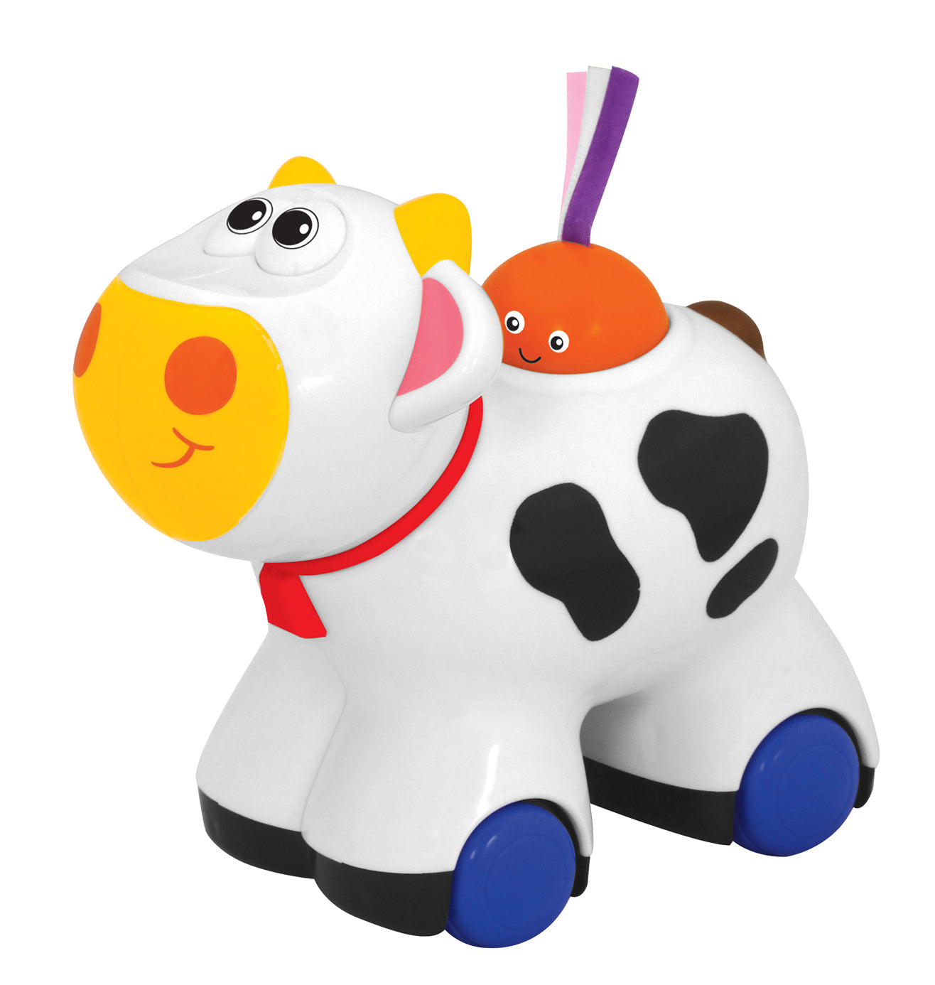 KIDDIELAND PUSH N GO MOO MOO COW,Ages 12M+