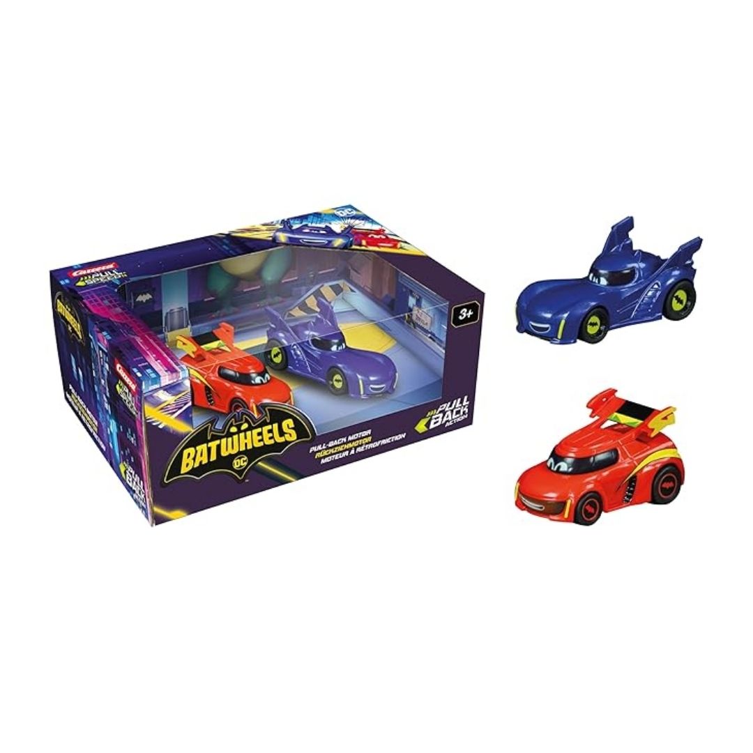 CARRERA PULL N SPEED TWINPACK BAM VS REDBIRD 1:43, Ages 3+