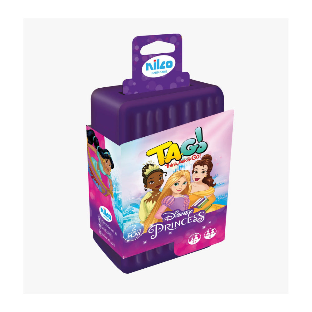 Nilco Disney Princess Tago memory card game with colorful character cards for kids indoor play