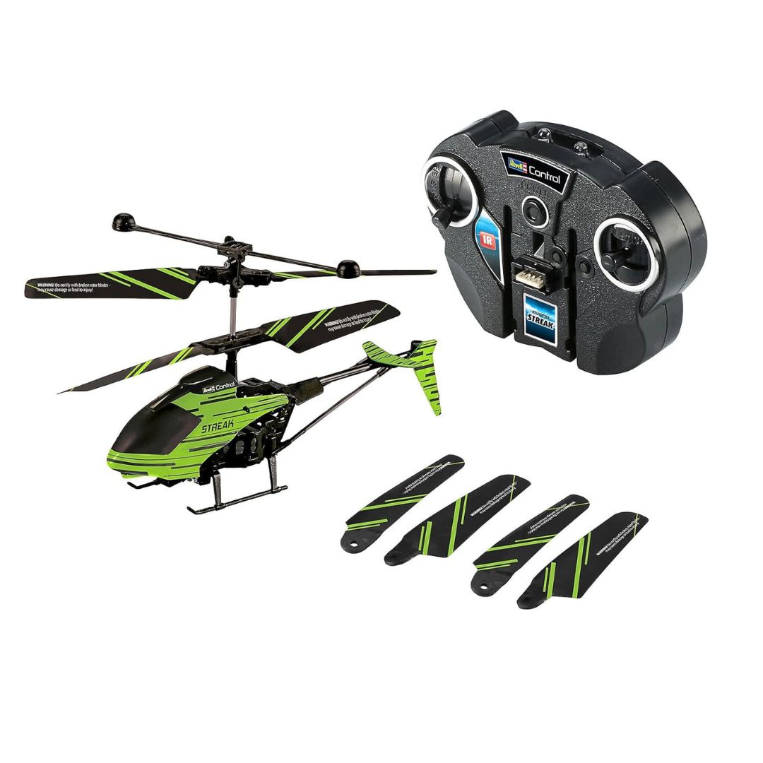 REVELL RC HELICOPTER STREAK GLOW IN THE DARK, Ages 8+