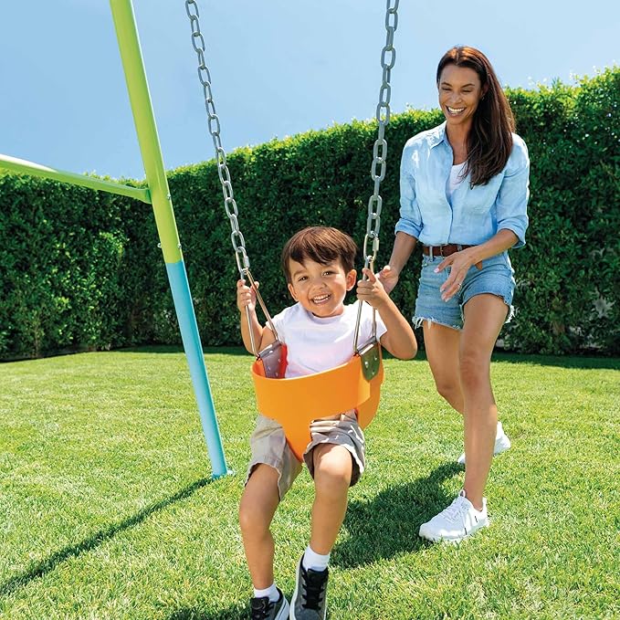 INTEX TWO-IN-ONE SWING SET, Ages 1.5To10