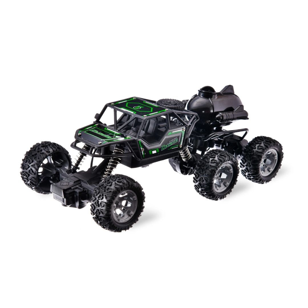 LT RC CARS RC ROCK CRAWLER W/MIST SPRAY 1:14, Ages 3+