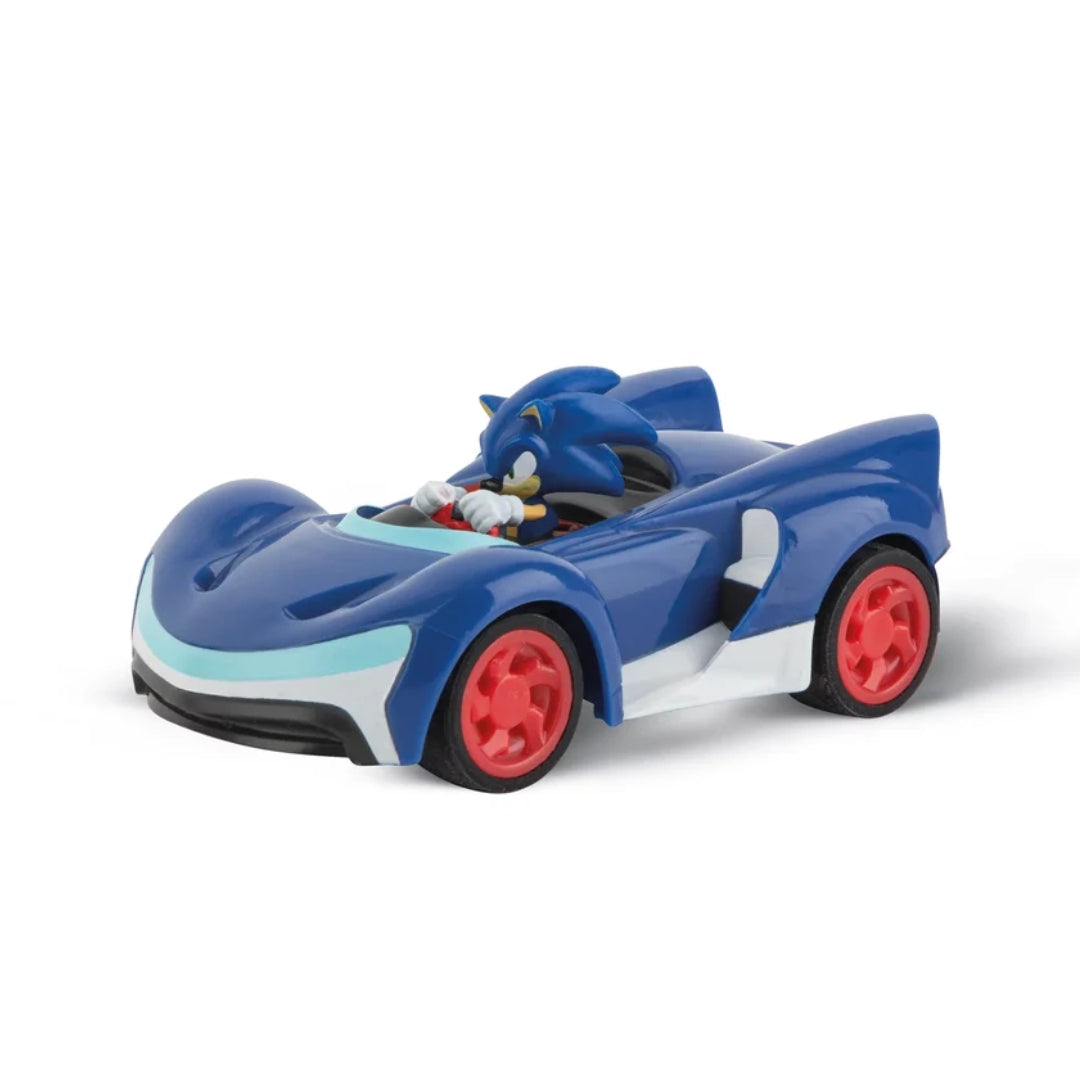 CARERA RC TEAM SONIC RACING MINI SONIC 1:43,age:5-8,gender:unisex