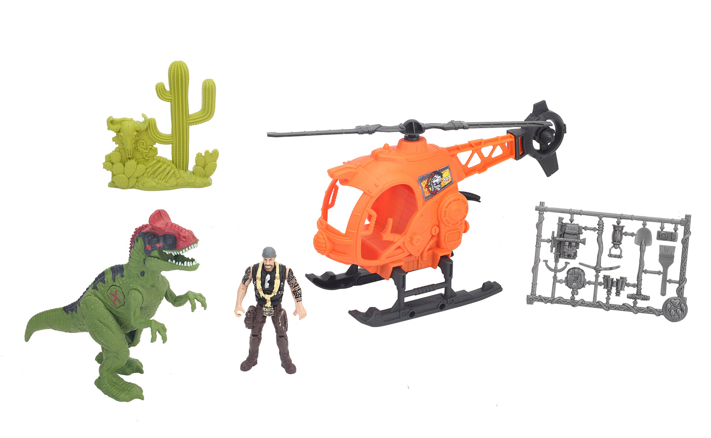 CHAPMEI DINO VALLEY L&S CONCAVENATOR CLAW PODCOPTER PLAYSET,Ages 3+