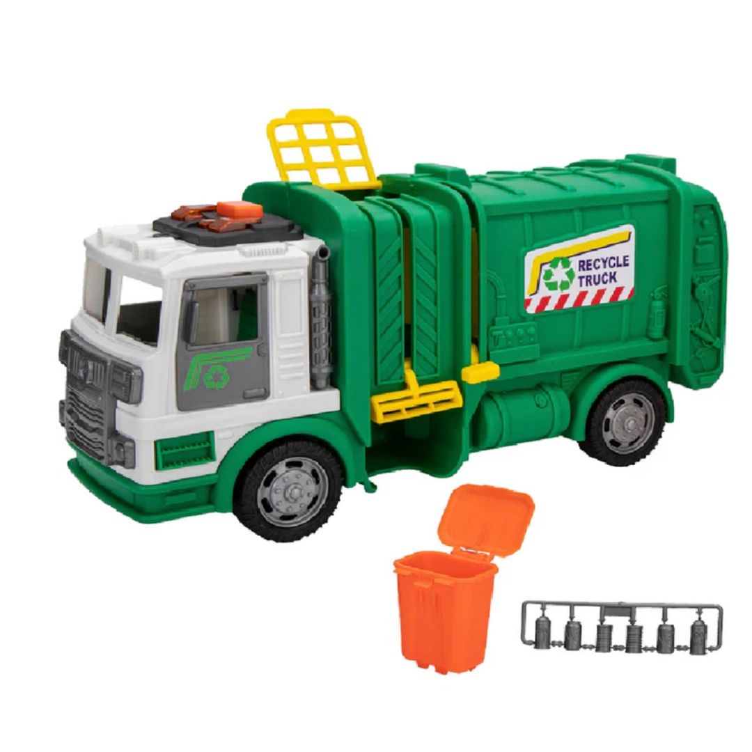 CHAPMEI MOTORSHOP GARBAGE RECYCLE TRUCK, Ages 3+