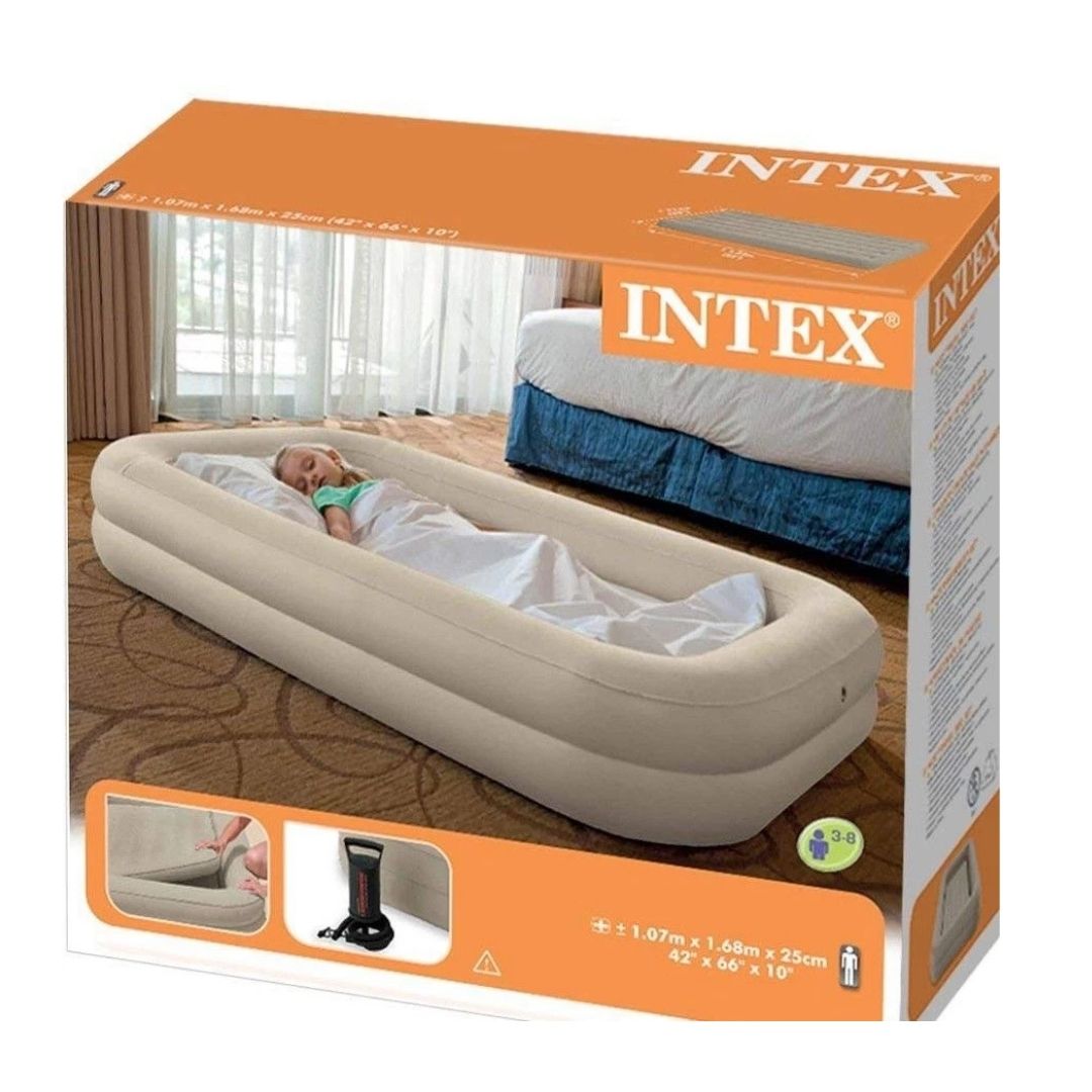 INTEX KIDS TRAVEL BED SET , Ages 3To6