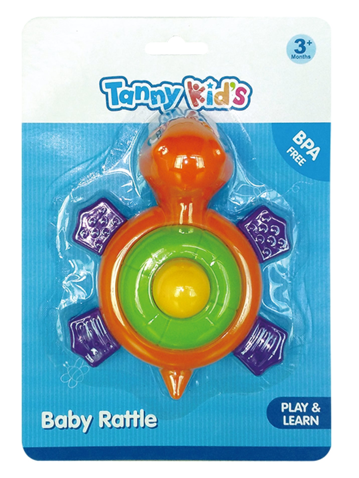 BABY RATTLE TORTOISE