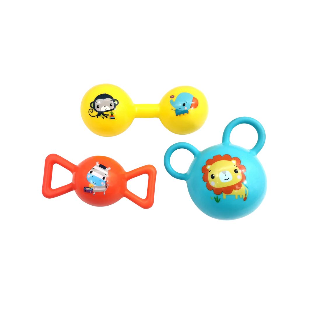 FISHER PRICE BELLING BALL SET, Ages 0+