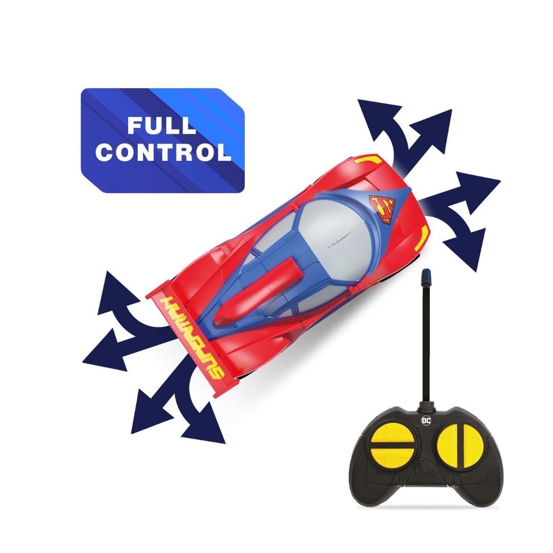 BLADEZ TOYZ RC SUPERMAN RACER B/O, Ages 3+