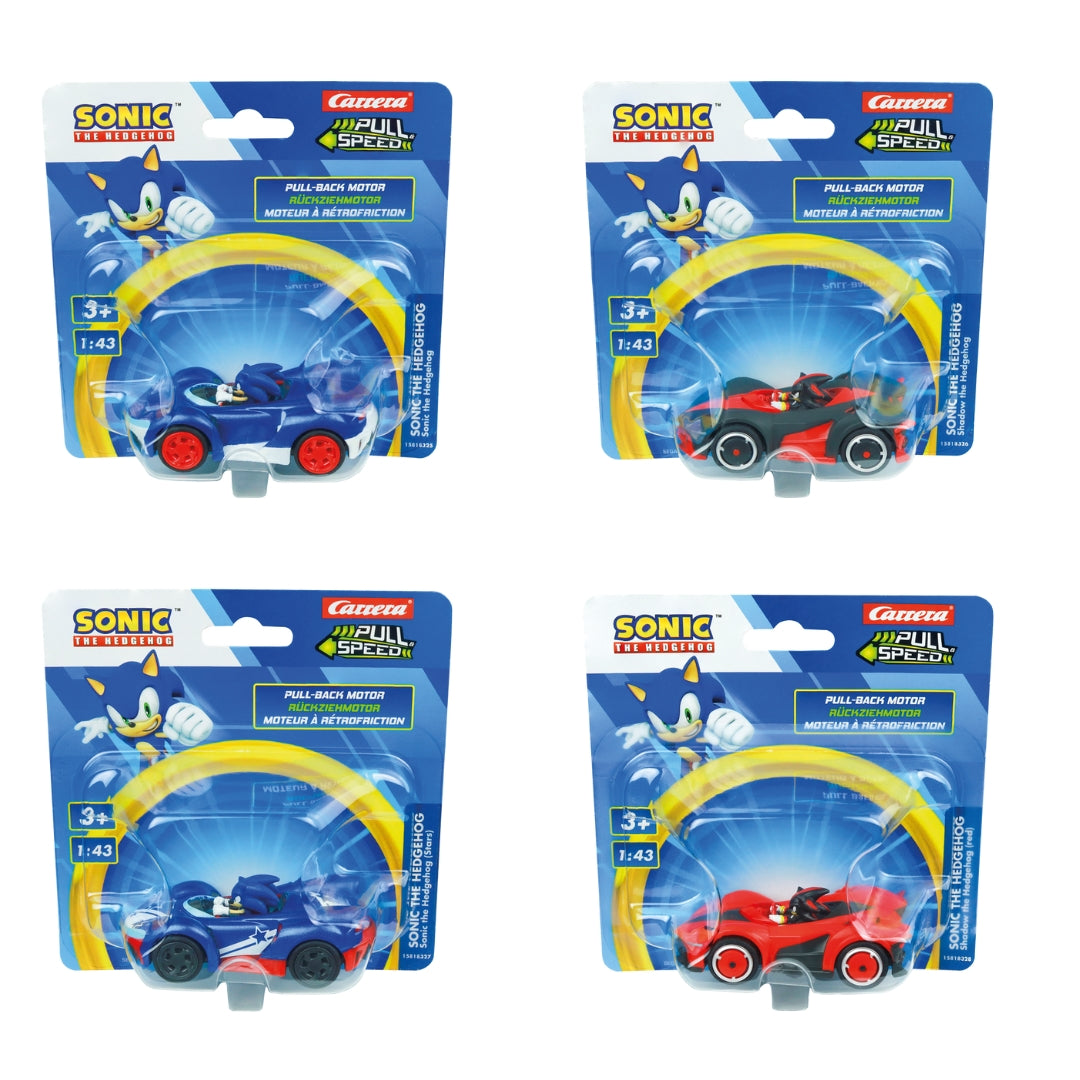 CARRERA PULL N SPEED SONIC RACING BLISTER, Ages 3+