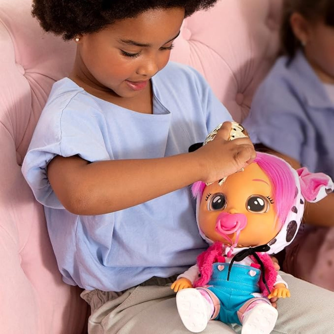 IMC Toys CRY BABIES DRESSY DOTTY, Ages 18m+