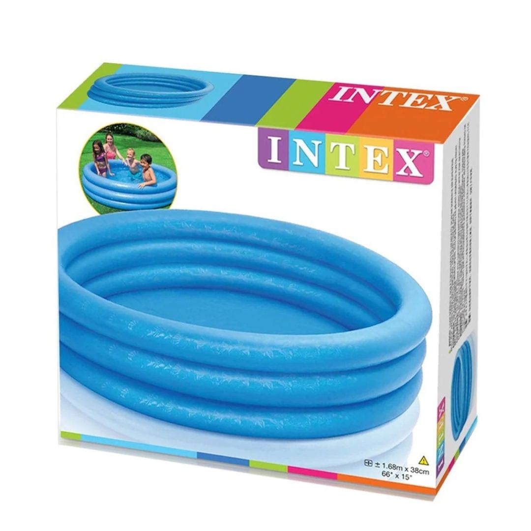 INTEX CRYSTAL BLUE POOL, Ages 2+