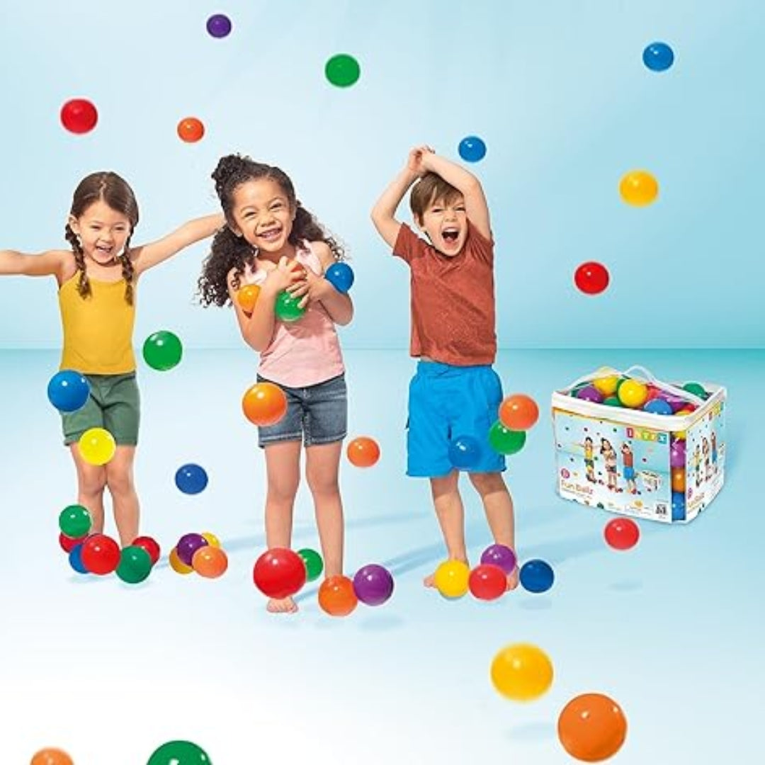 INTEX FUN BALLS SMALL (6.5CM), Ages 3+