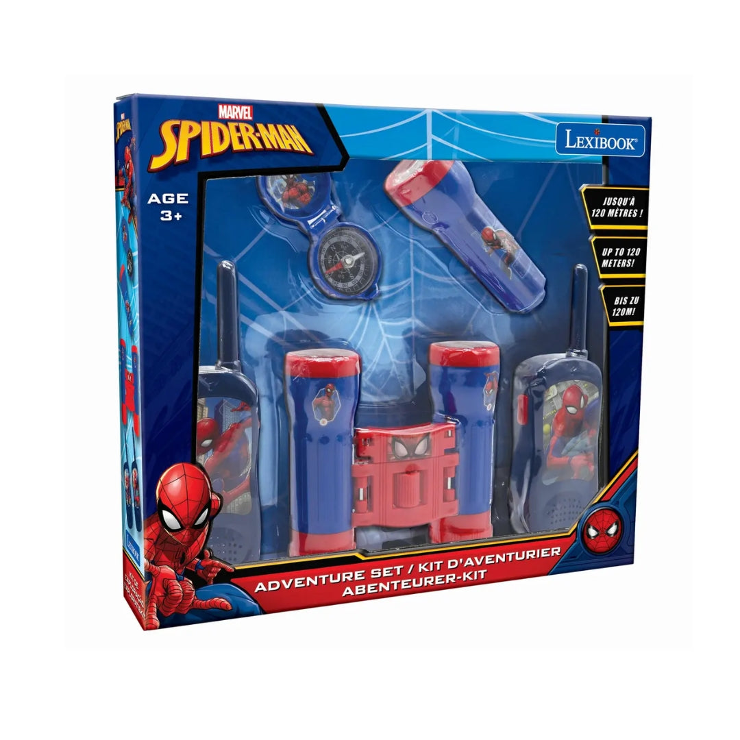 LEXIBOOK SPIDERMAN ADVENTURE SET, Ages 3+