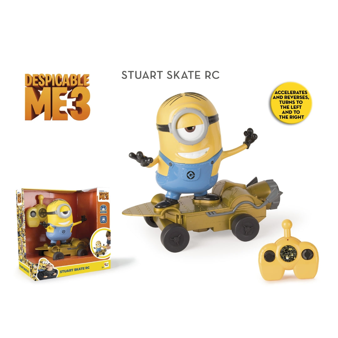 IMC Toys MINIONS STUART RC SKATE, Ages 2+