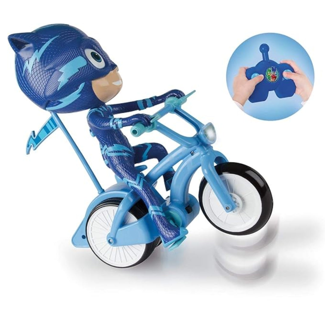 IMC Toys PJ MASKS RC CATBOY WHEELIE BIKE, Ages 24m+