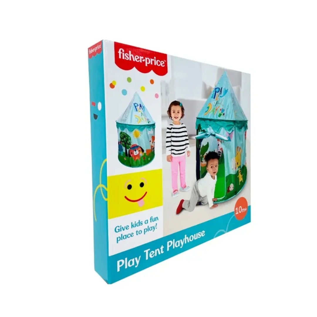 FISHER PRICE PLAY TENT PLAYHOUSE, Ages 10M+