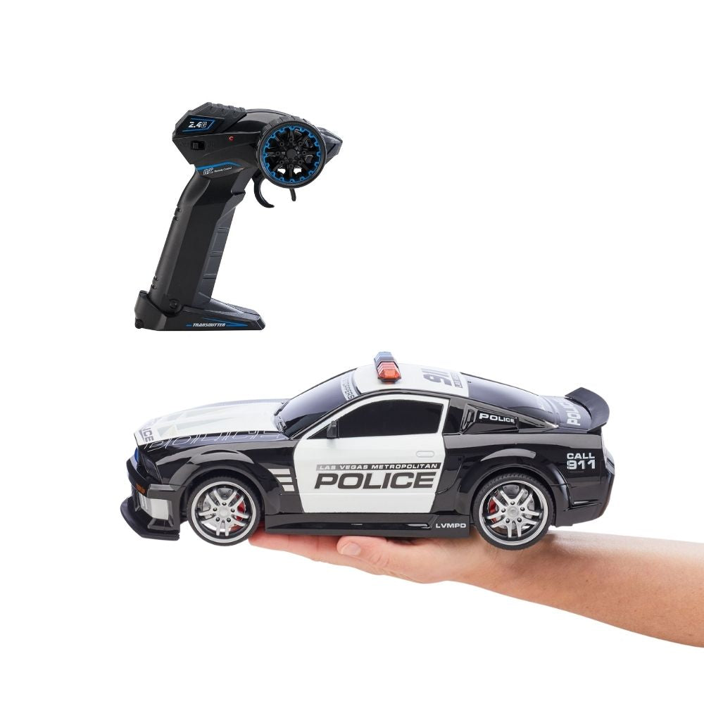 RC FORD MUSTANG POLICE RECHARGABLE 1:12