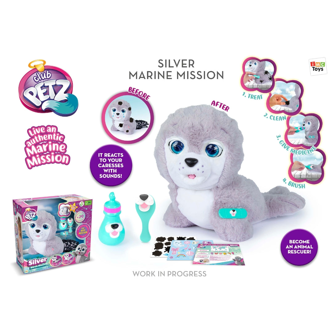IMC Toys SILVER MARINE MISSION, Ages 18m+