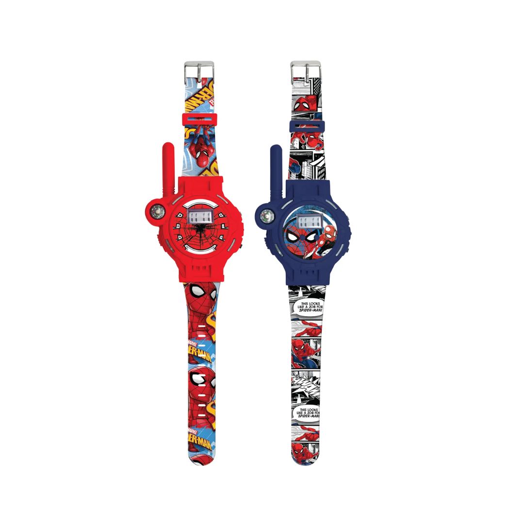 LEXIBOOK SPIDERMAN DIGITAL WATCH WITH WALKIE TALKIE 200M, Ages 6+