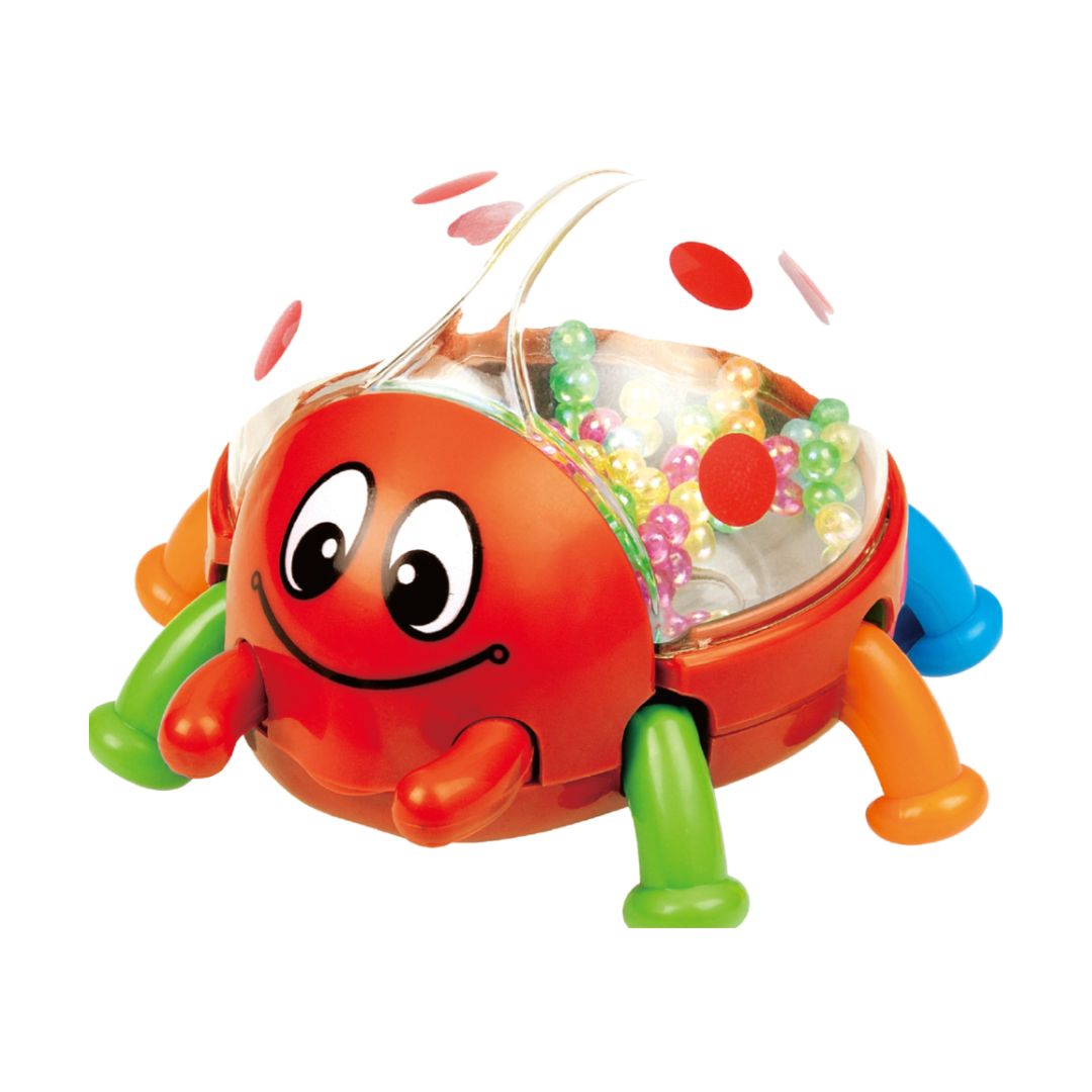 TANNY KIDS JUMPING LADYBUG, Ages 6M+