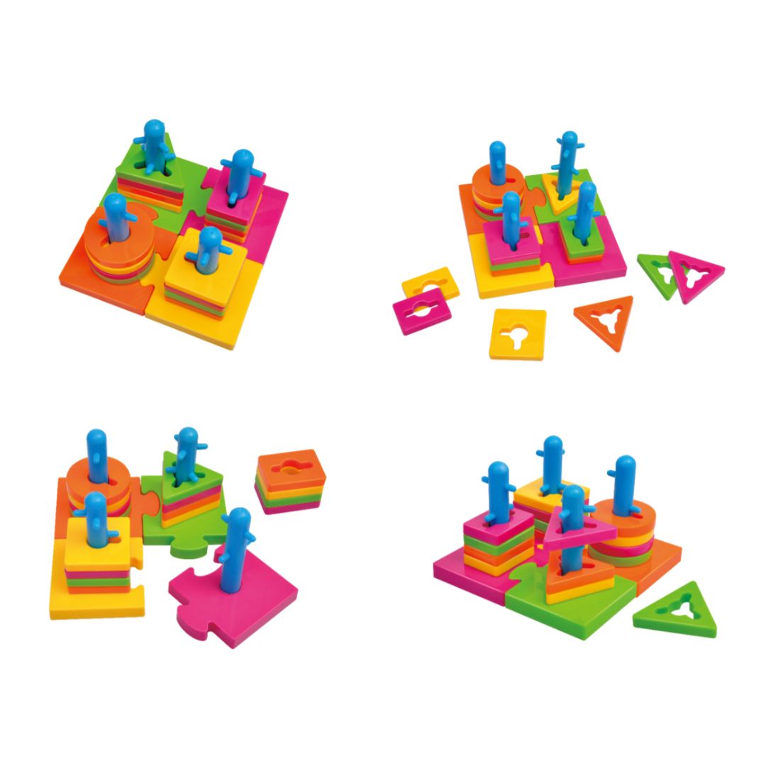 TANNY KIDS PUZZLE STACKING, Ages 12M+