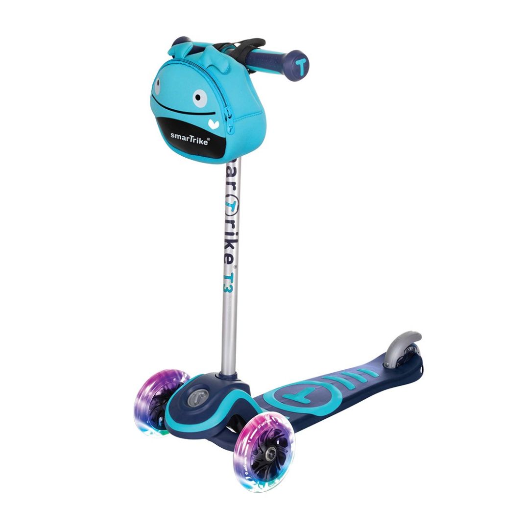 SMARTRIKE T SCOOTER T3 BLUE, Ages 2-5Y