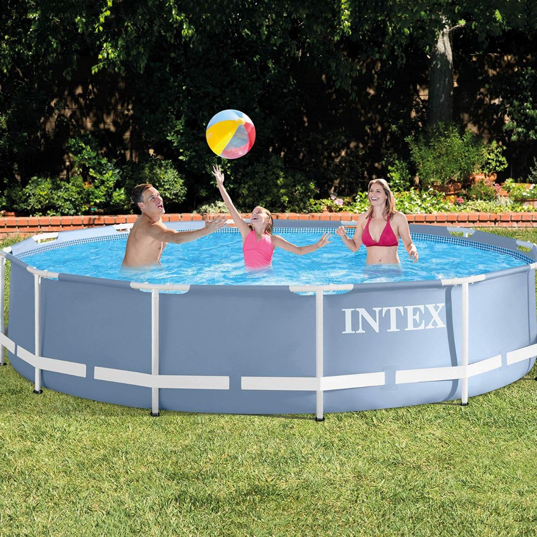 INTEX PRISM FRAMEPOOL W/O PUMP(305X76), Ages 6+