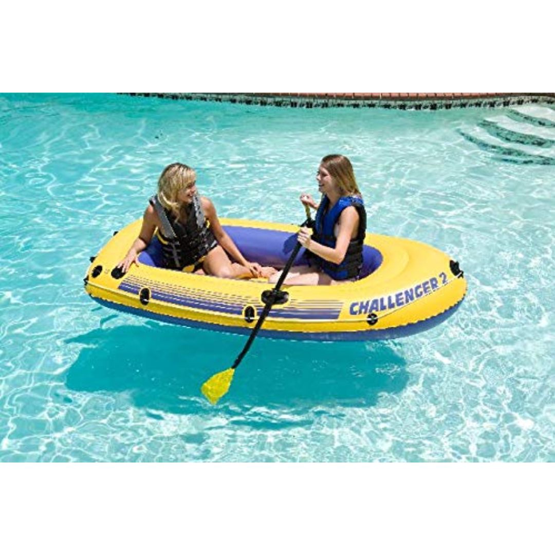 INTEX CHALLENGER 2 BOAT SET, Ages Adult