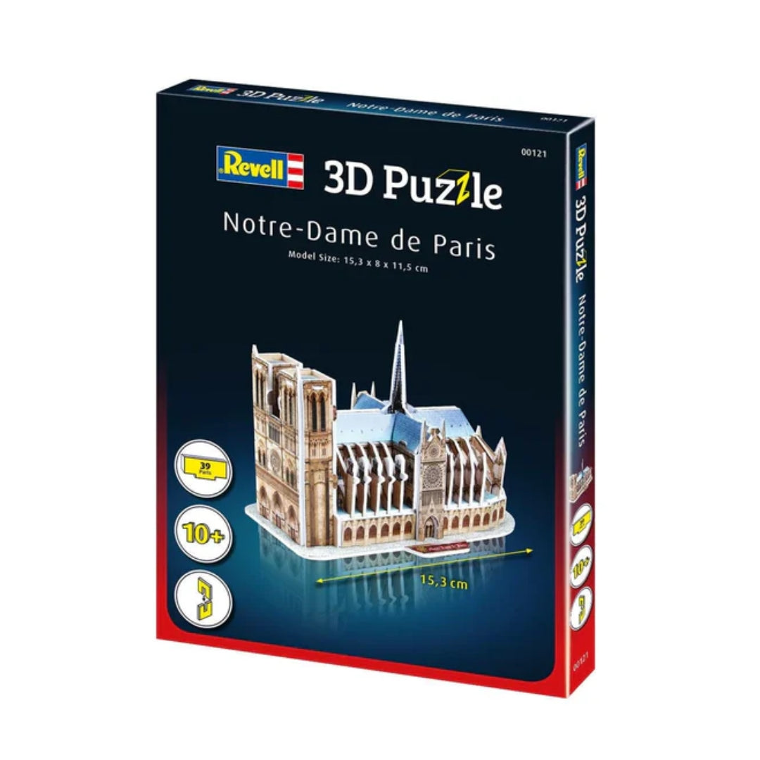 REVELL CONTROL MINI 3D PUZZLE NORTE DAME DE PARIS, Ages10+