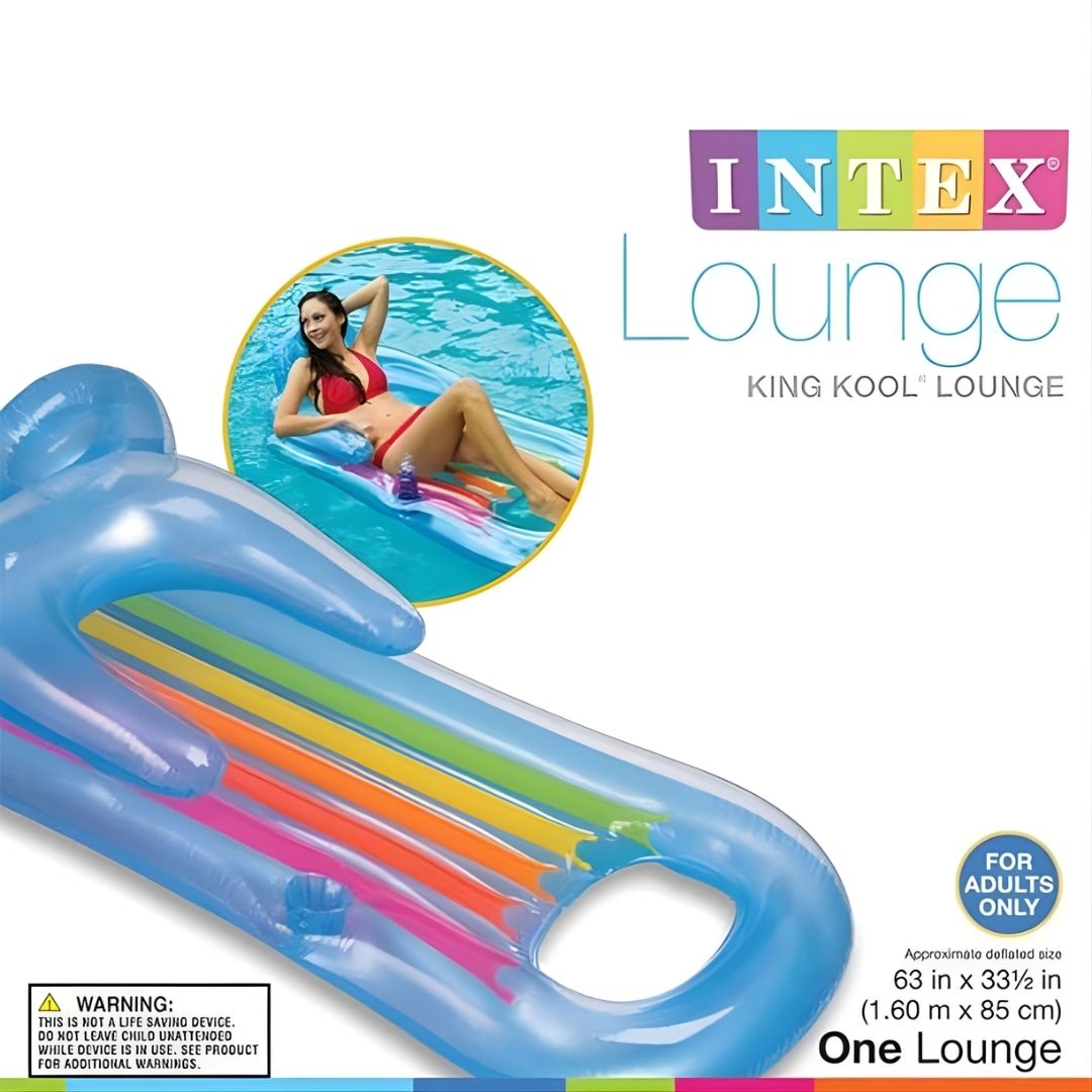 INTEX KING COOL LOUNGES (2 ASST)), Ages Adult