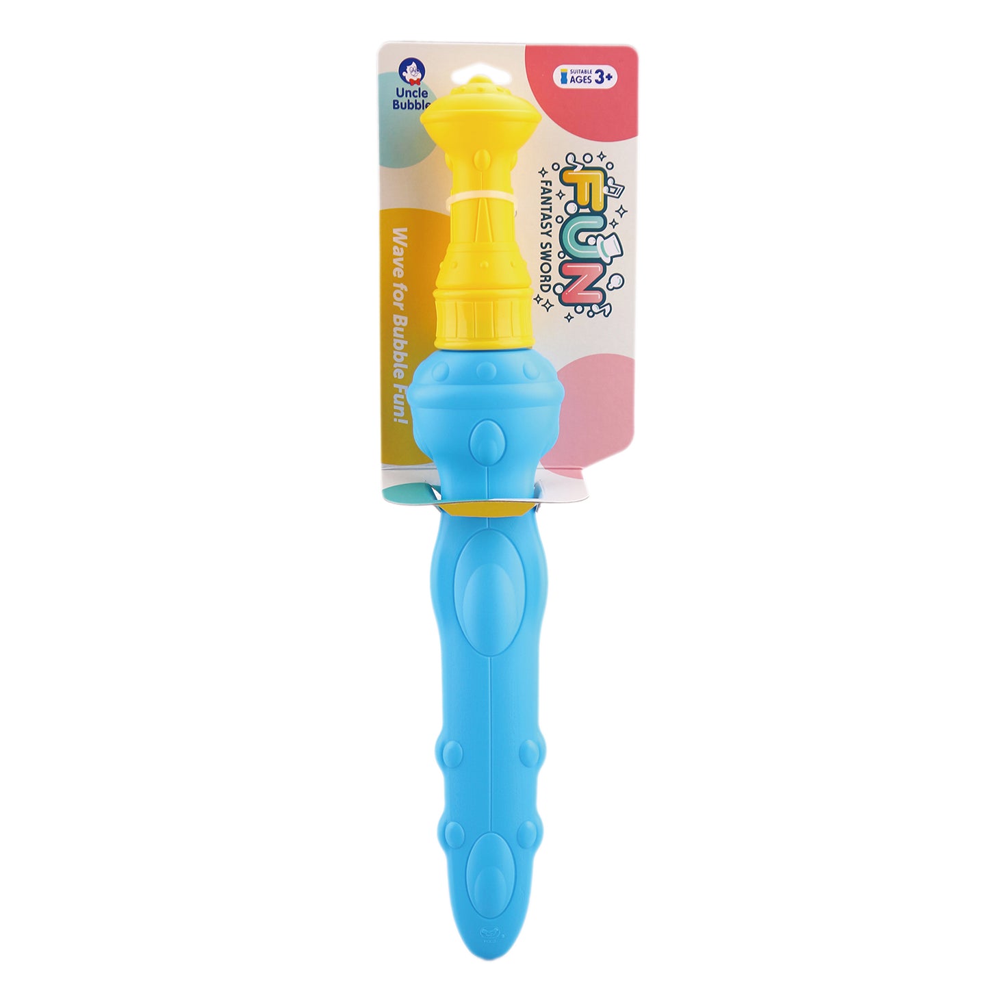 UNCLE BUBBLES FUN FANTASY SWORD, Ages 3+