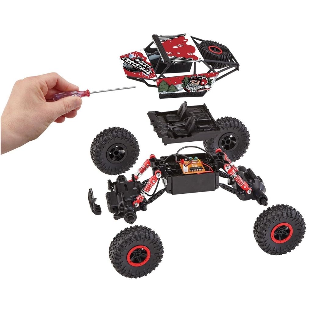 REVELL ADVENT CALENDAR RC CRAWLER, Ages 8+