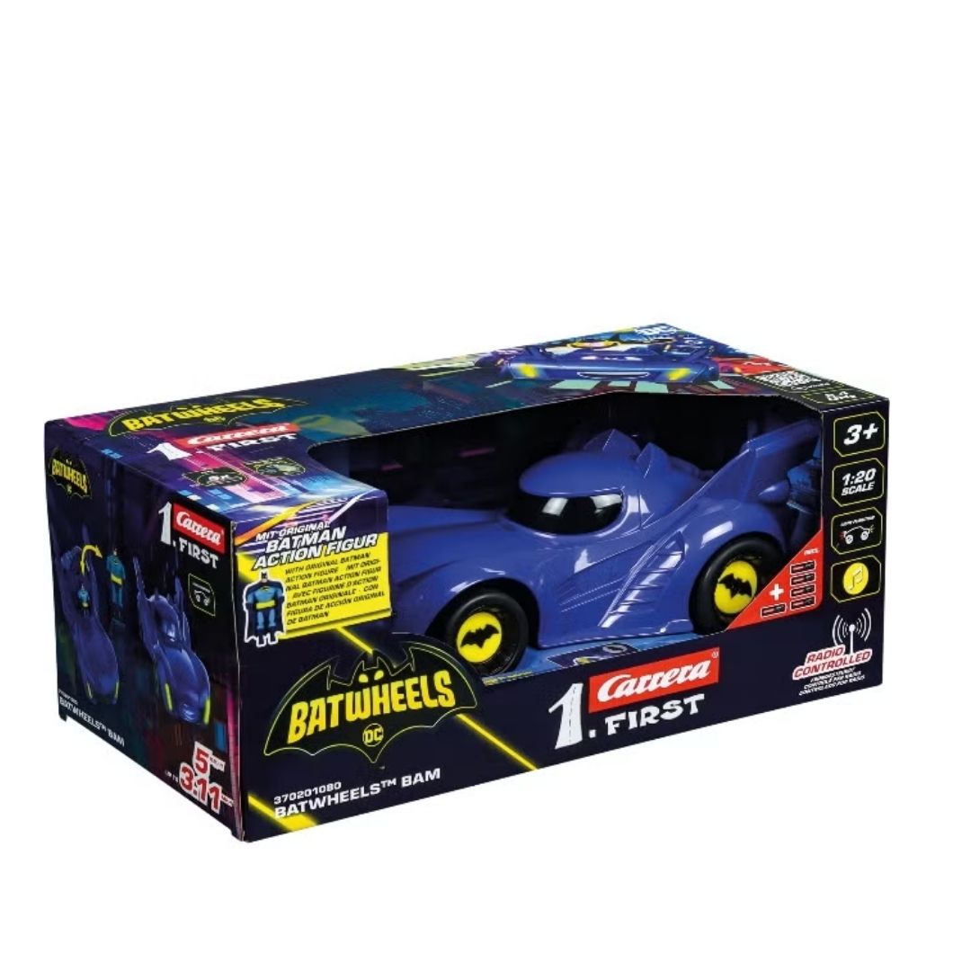 CARRERA PULL N SPEED BATWHEELS ASSORTED 1:43, Ages 3+