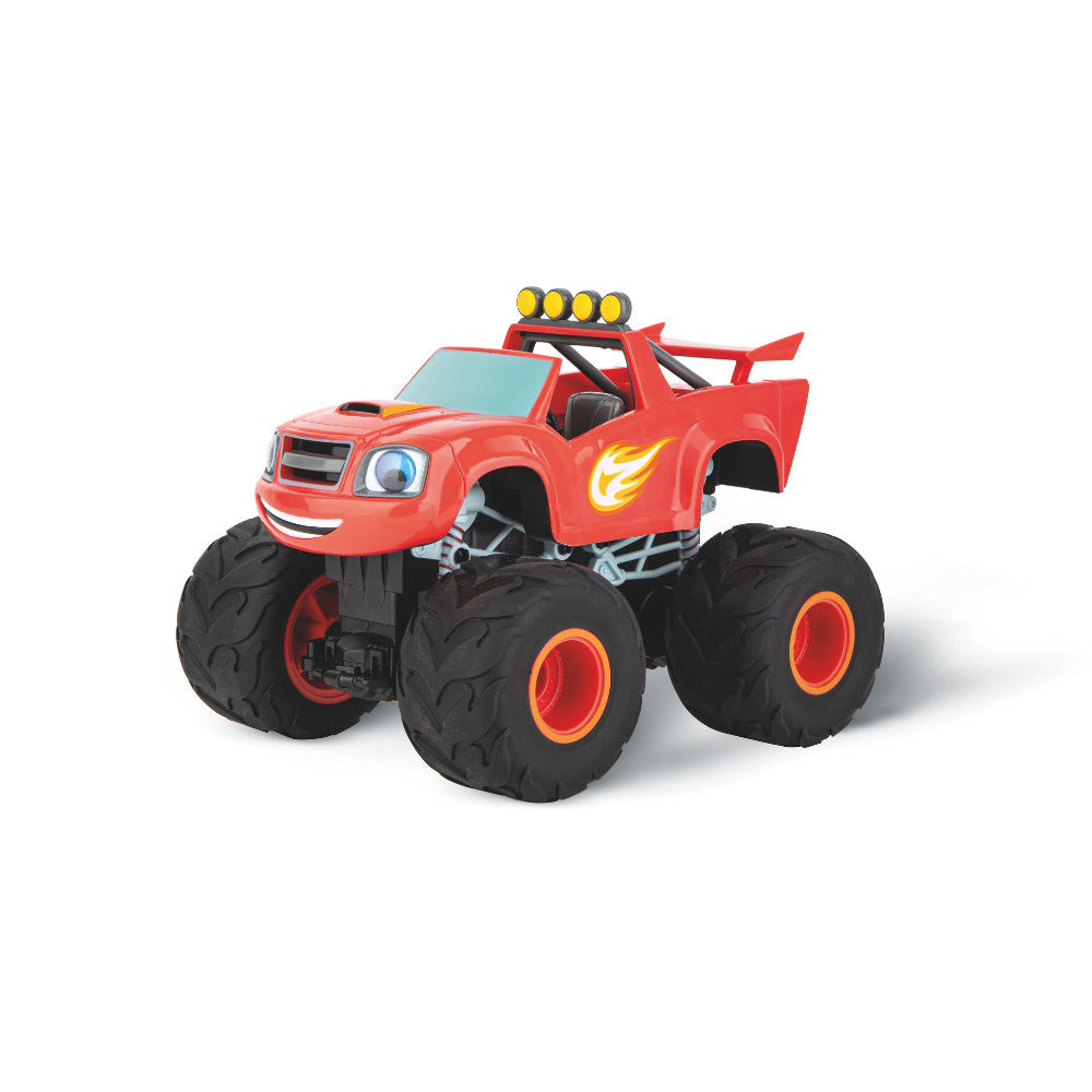 Carrera RC Blaze and the Monster Machines red remote control car with luminous decorative elements for indoor play