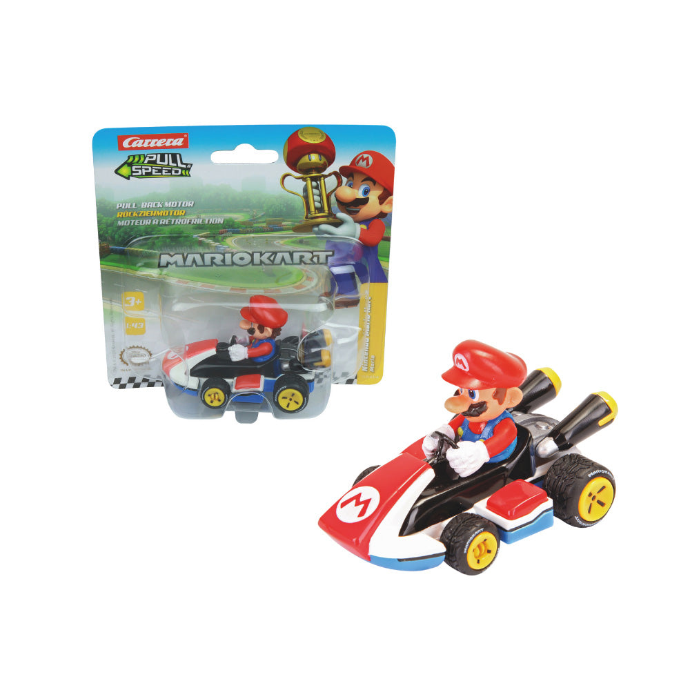 PULL N SPEED MARIO KART 8 - MARIO BLISTER