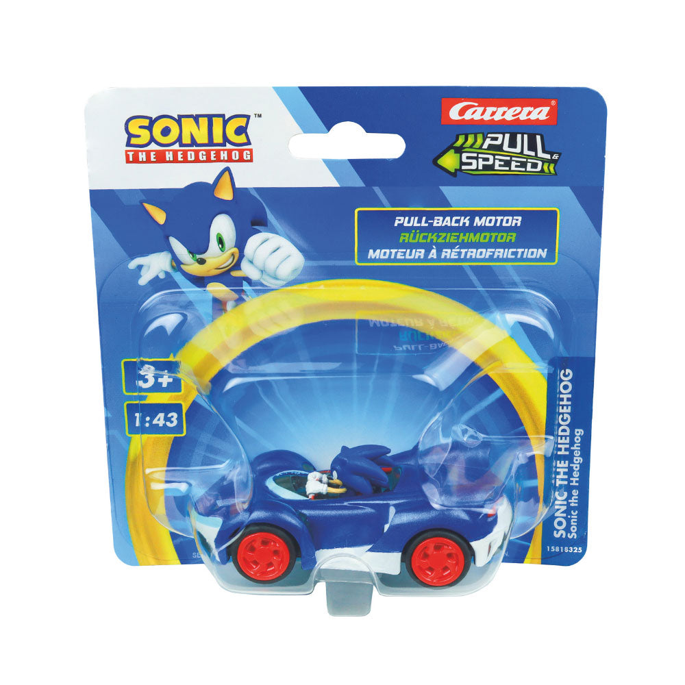 PULL N SPEED SONIC THE HEDGEHOG - SONIC BLISTER