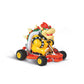 Carrera RC Mario Kart Bowser Pipe Kart remote control car in green and brass with Bowser figure