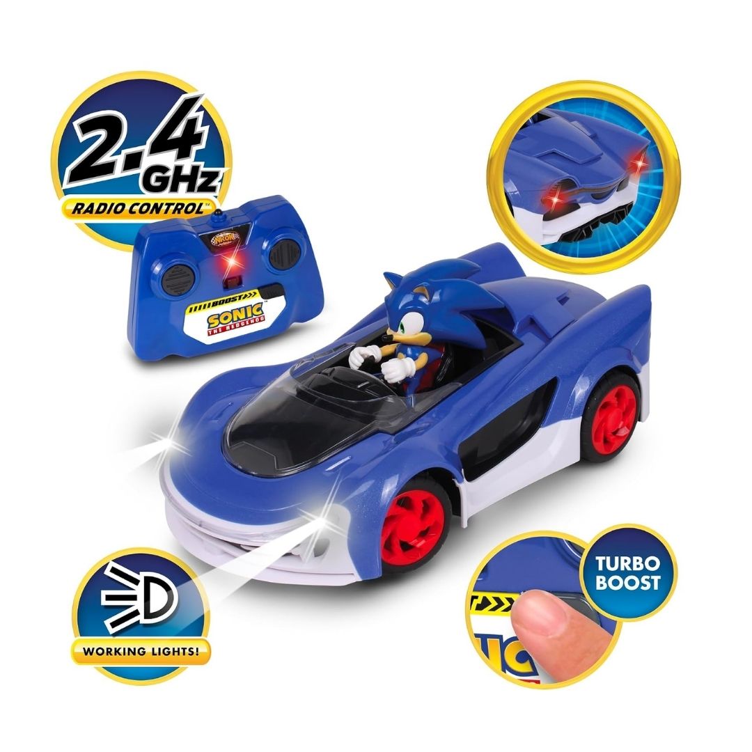 CARRERA SONIC RACING CROSSWORLDS - SONIC,age:5-8,gender:unisex