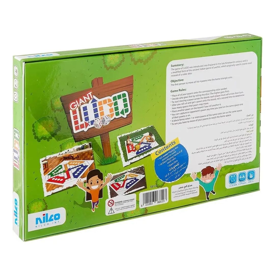 NILCO GIANT LUDO, Ages 7+