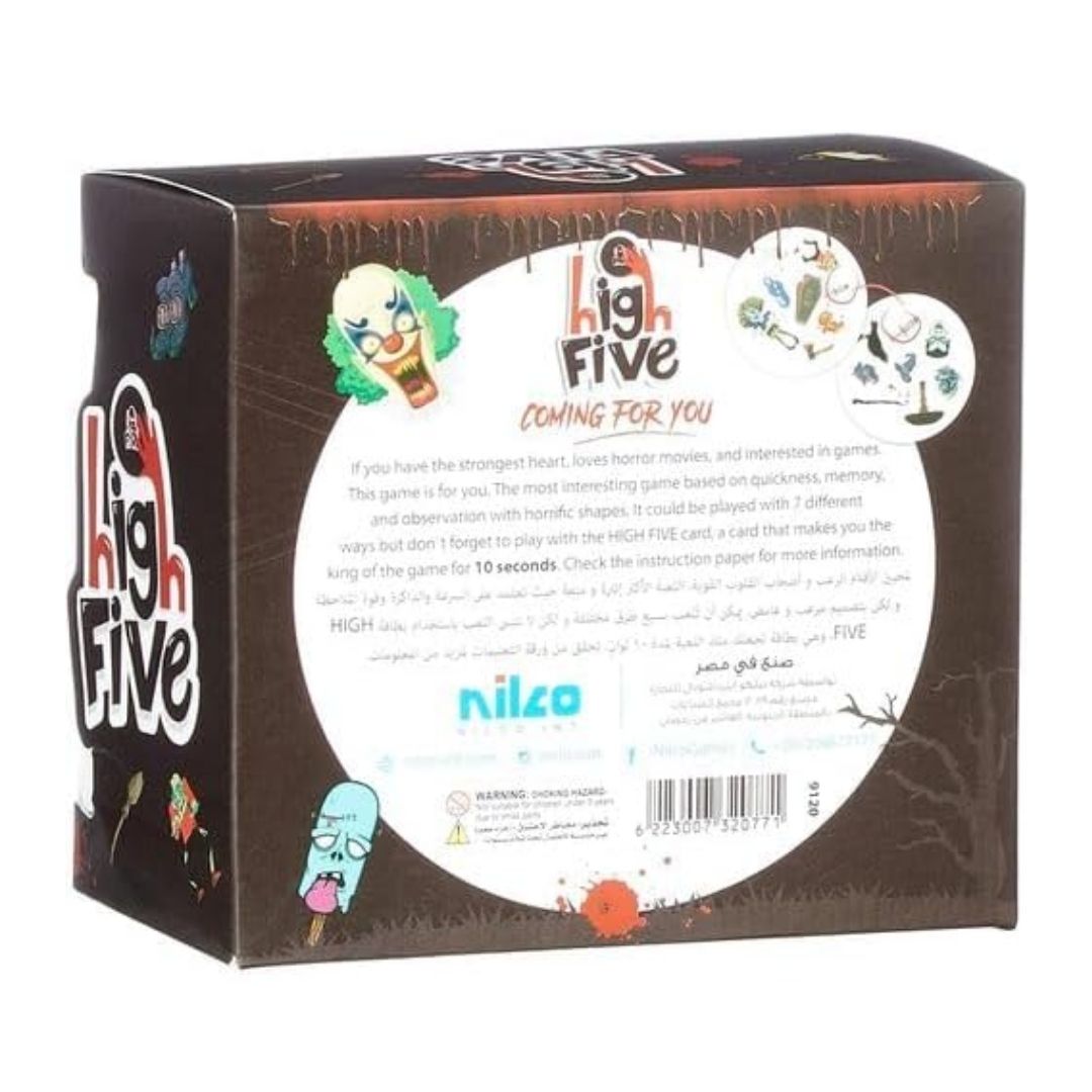 NILCO HIGH FIVE BLACK, Ages 6+