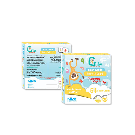 GIBO FLASH CARD LEARN TO COUNT