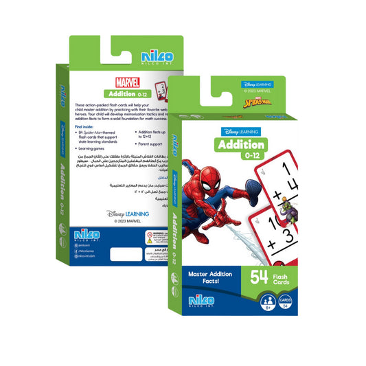 SPIDERMAN FLASH CARD ADDITION
