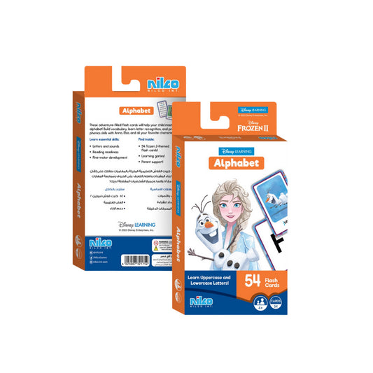 FROZEN 2 FLASH CARD ALPHABET