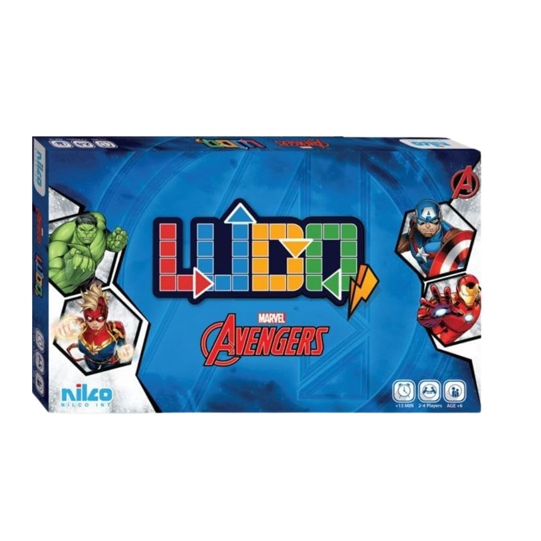 NILCO MARVEL LUDO AVENGERS, Ages 6+
