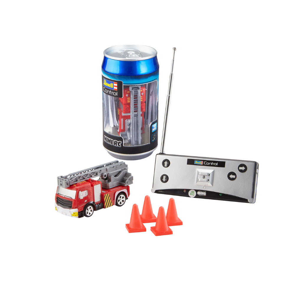 RC MINI FIRE TRUK IN CAN RECHARGABLE
