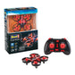 Small and agile Revell R/C Mini Quadrocopter Fizz in a vibrant multicolor finish, featuring protected rotors, LED flight lights, and a compact 2.4 GHz remote control.