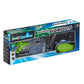 High-performance Revell Glowee 2.0 RC helicopter in a multicolor glow-in-the-dark finish, featuring a coaxial rotor system, integrated LED lights, and a 2.4 GHz remote control.