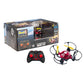 Compact Revell RC Mini Drone Fly in a vibrant multicolor finish, featuring four protected high-speed rotors, integrated LED flight indicators, and a professional 2.4 GHz digital remote control.