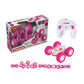 Carrera RC Mini Turnator pink remote control stunt car performing 360 degree flips with LED lights